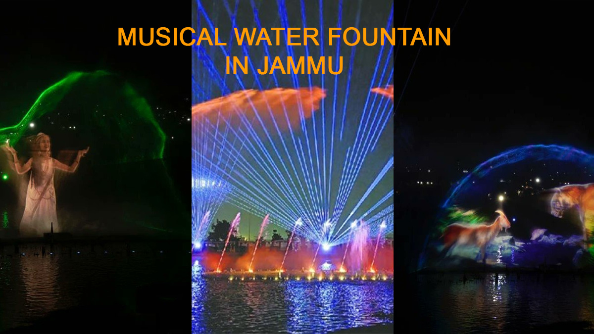 The New Musical Fountain Is Adding New Charm At Bagh-e-Bahu In Jammu