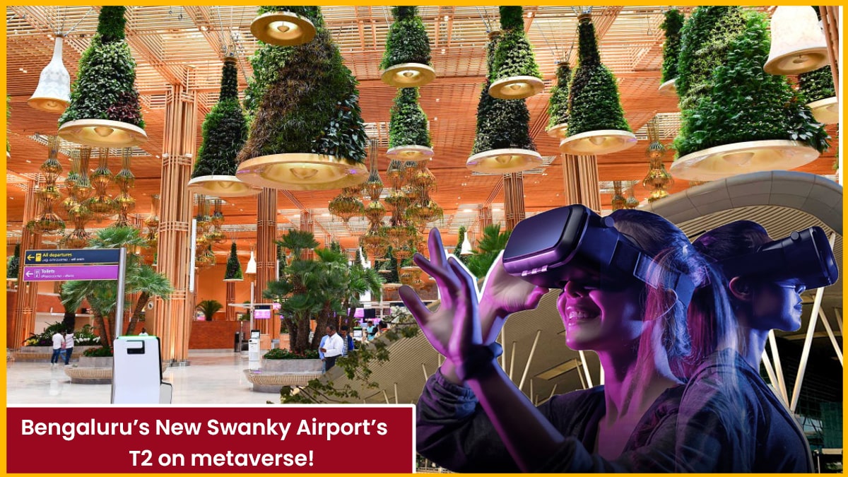 Experience T2 of Bengaluru Airport at Metaverse at BLR Metaport