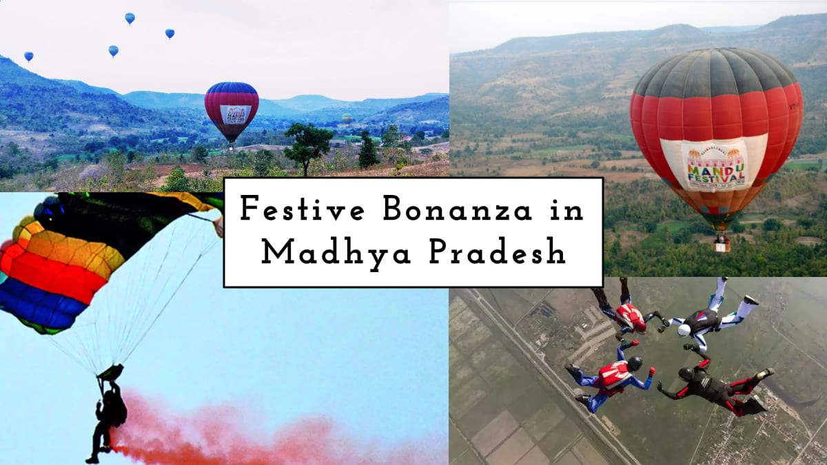 This January Join Skydiving Festival in Madhya Pradesh with Mandu Festival