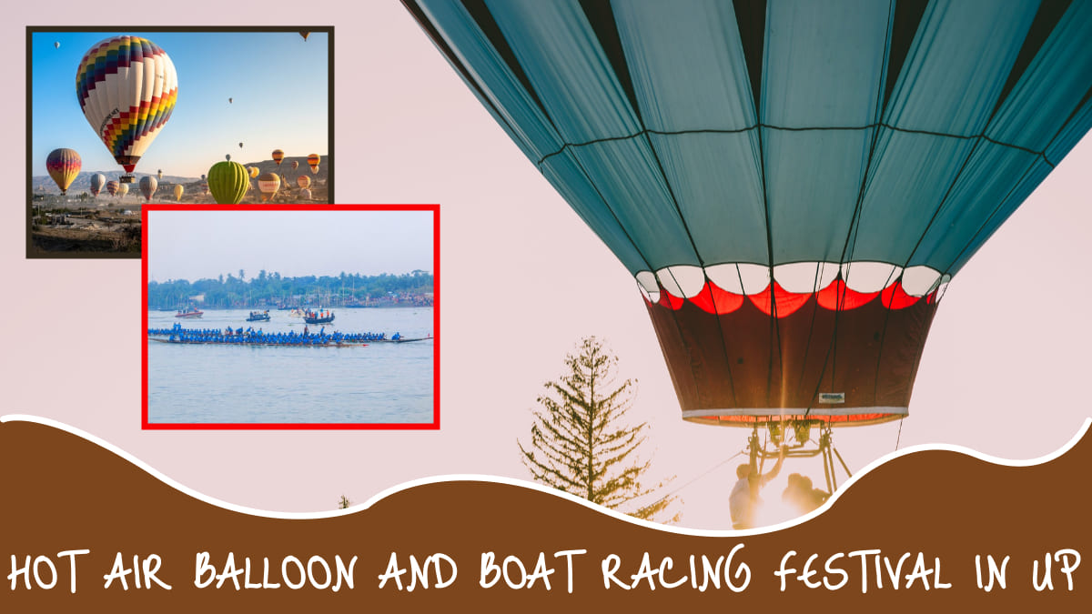 Hot air balloon ride & boat racing in UP from 17th-20th Jan