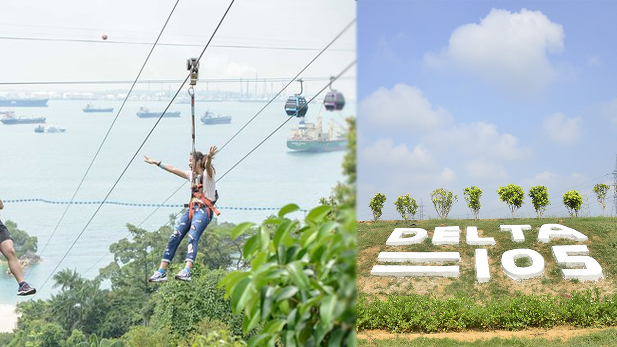 The longest Zipline launched at Delta 105- An Army Theme Park in Manesar, Haryana