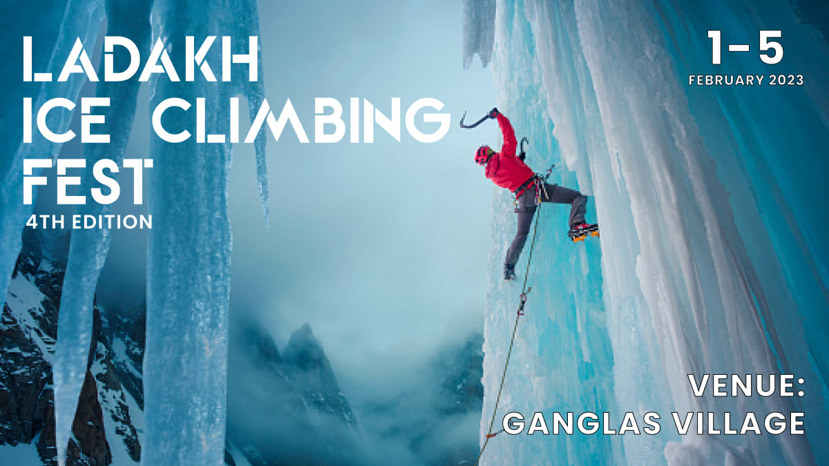 Brave the Cold, Conquer the Heights for the 4th edition of the Ice Climbing Festival in Ladakh