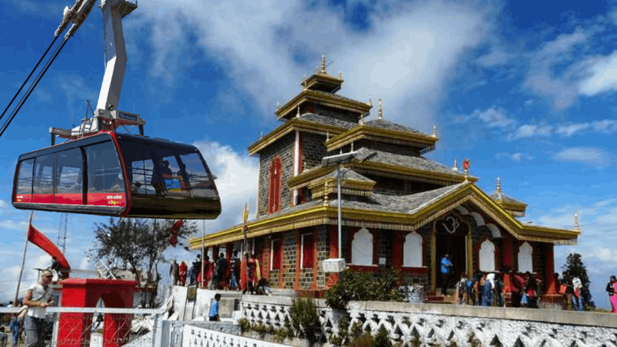 Newly launched Surkanda Devi Temple Ropeway Service in Uttarakhand