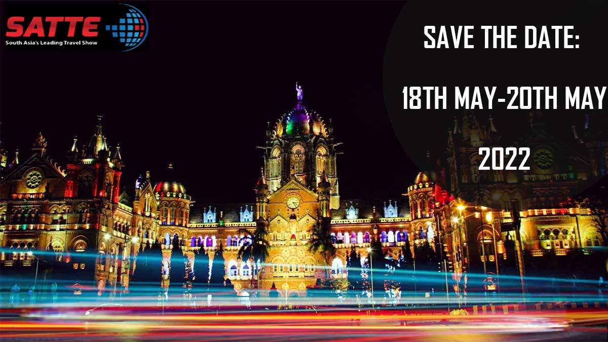 29th Edition of SATTE 2022 will be held from 18th to 20th May 2022