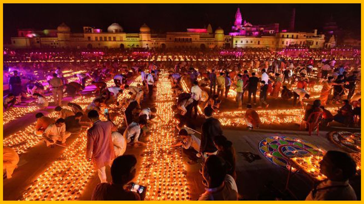 Ayodhya decked up for Depotsav and Diwali celebrations with new Ramayana gates