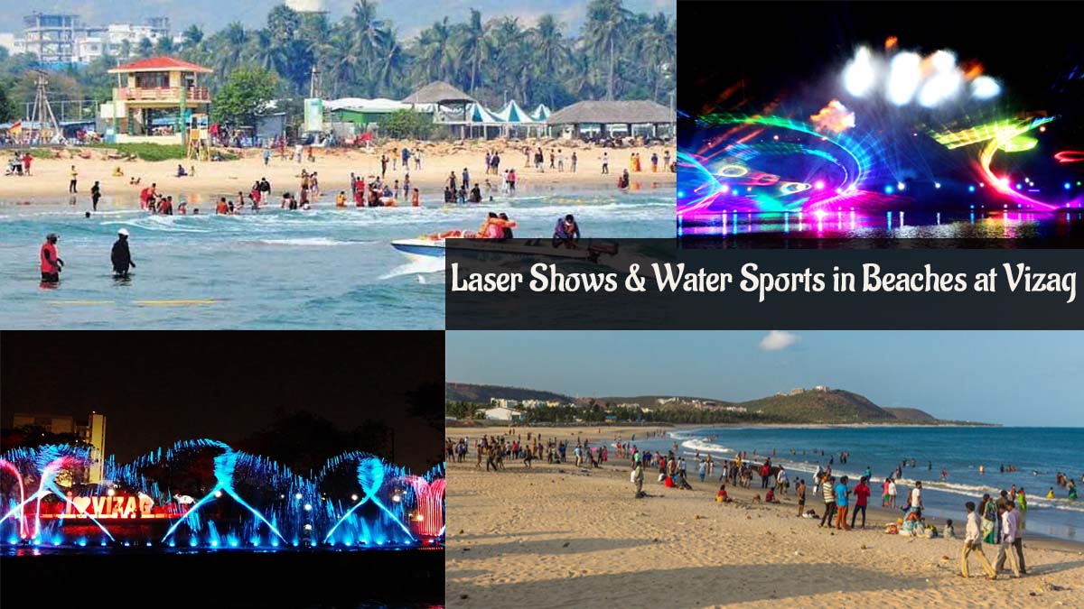 Upcoming Plans Set for Laser Show & Water Sports at Vizag Beaches