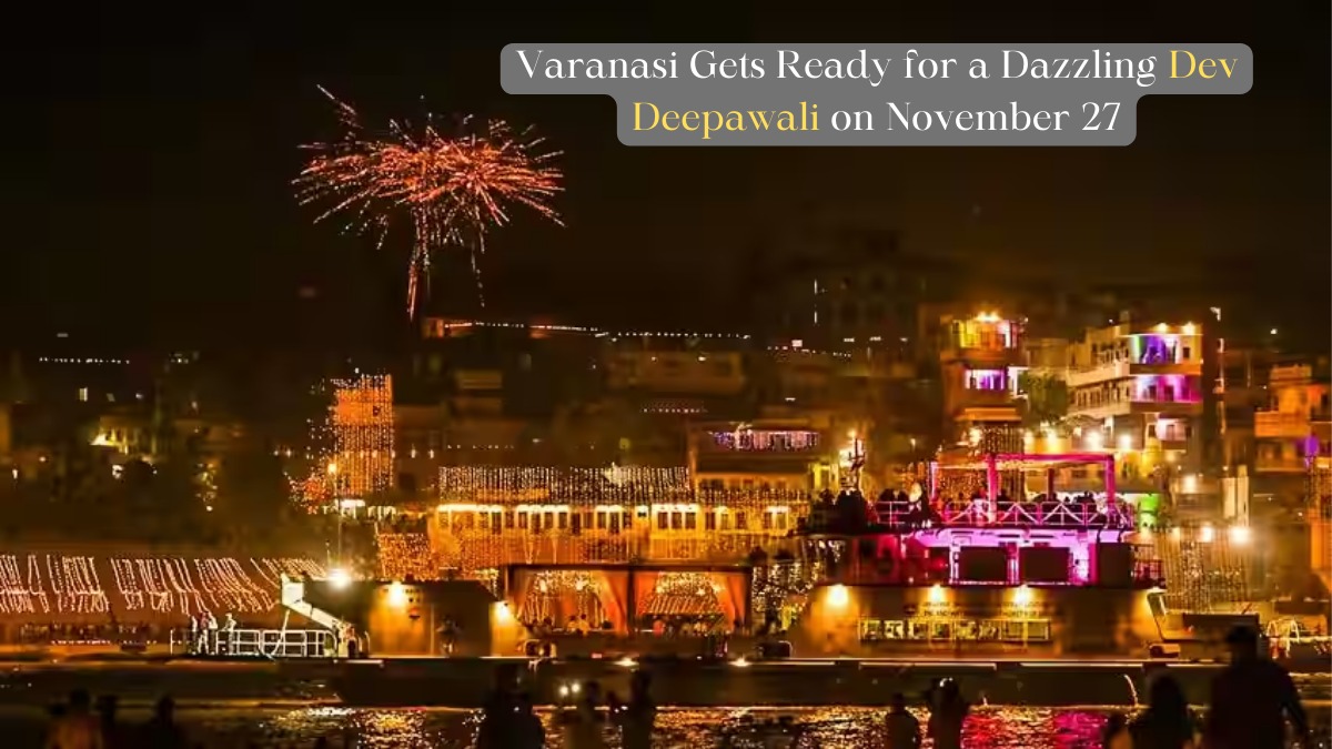 Lighting Up the Kashi with Over 12 Lakhs Lamps for Dev Deepawali today
