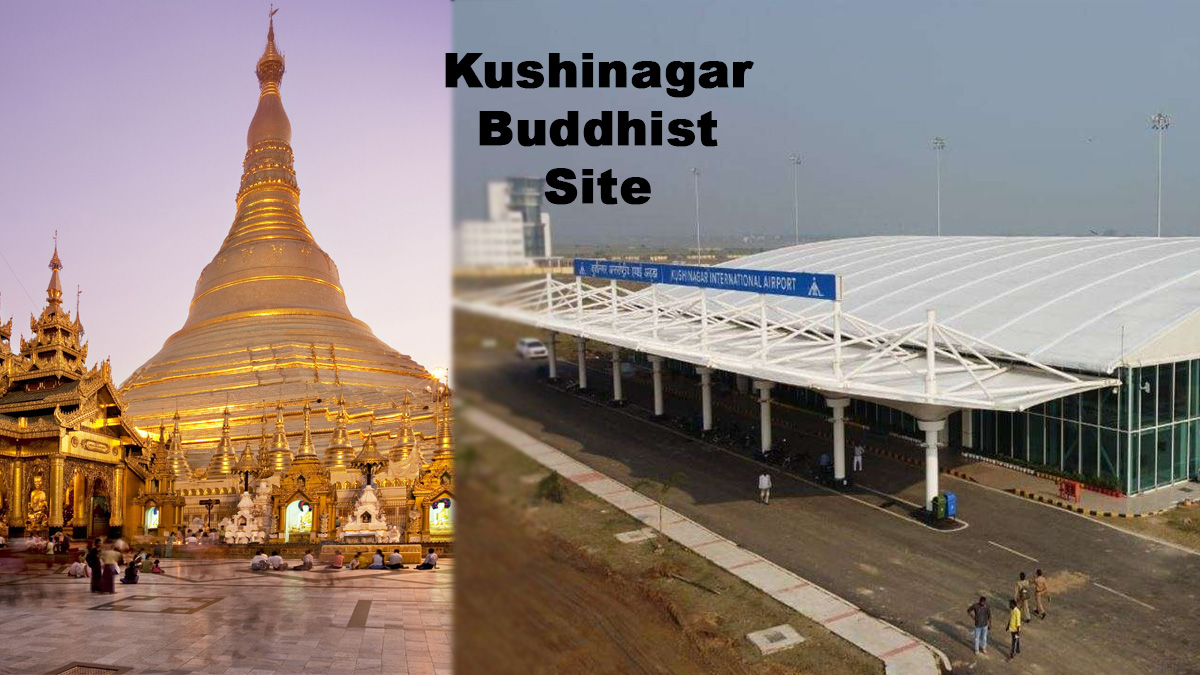 First Batch of International Budhhist Travellers arrived at Kushinagar Airport, UP