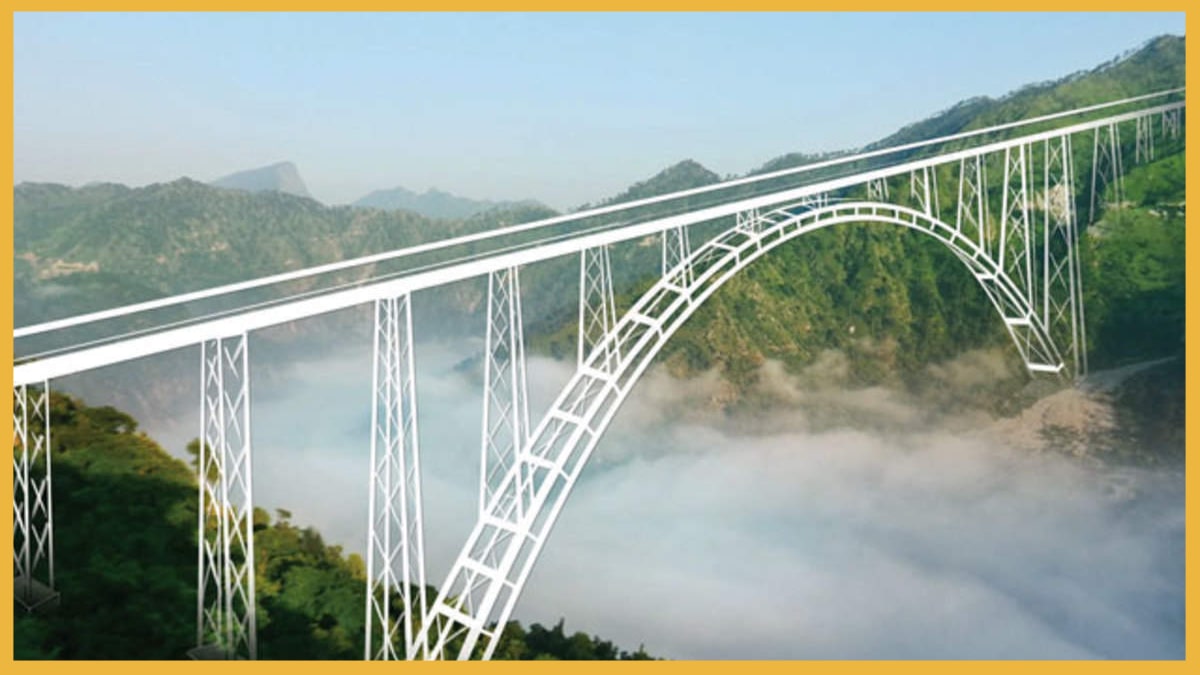 Kashmir Celebrated the Golden Joint of Chenab Bridge