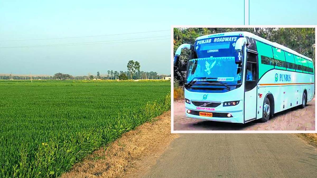 Bus service launched for international travellers to commute easily between Delhi Airport & Punjab