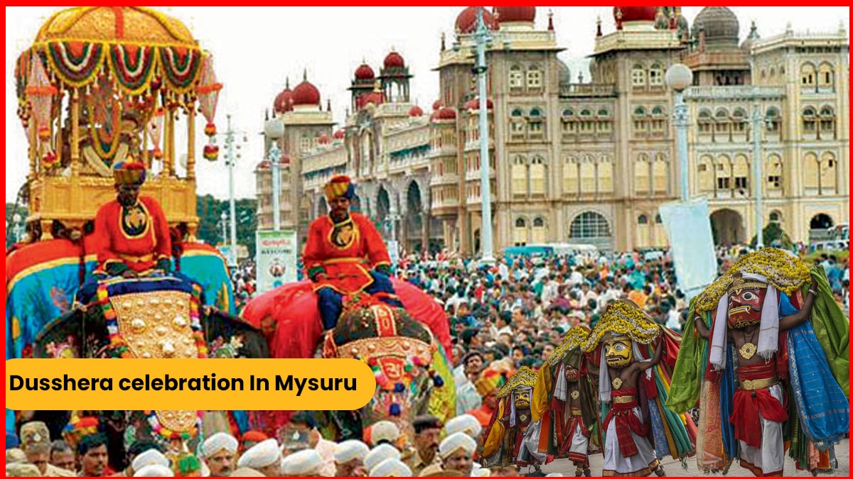A Special Dasara Celebration with Lights, Elephants & Music in Mysuru