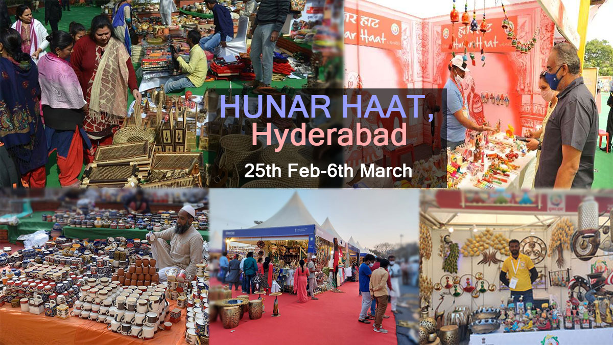 37th Hunar Haat Expo in Hyderabad from 25th Feb- 6th March