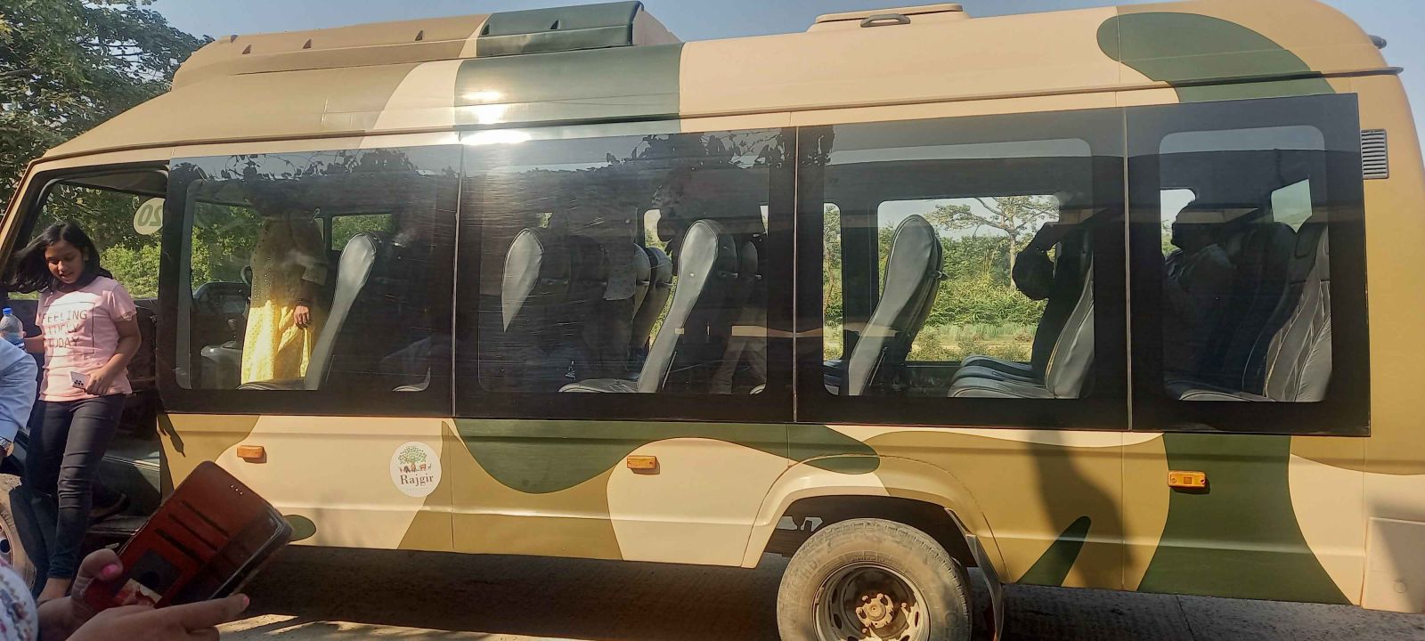 Bus Safari in Rajgir