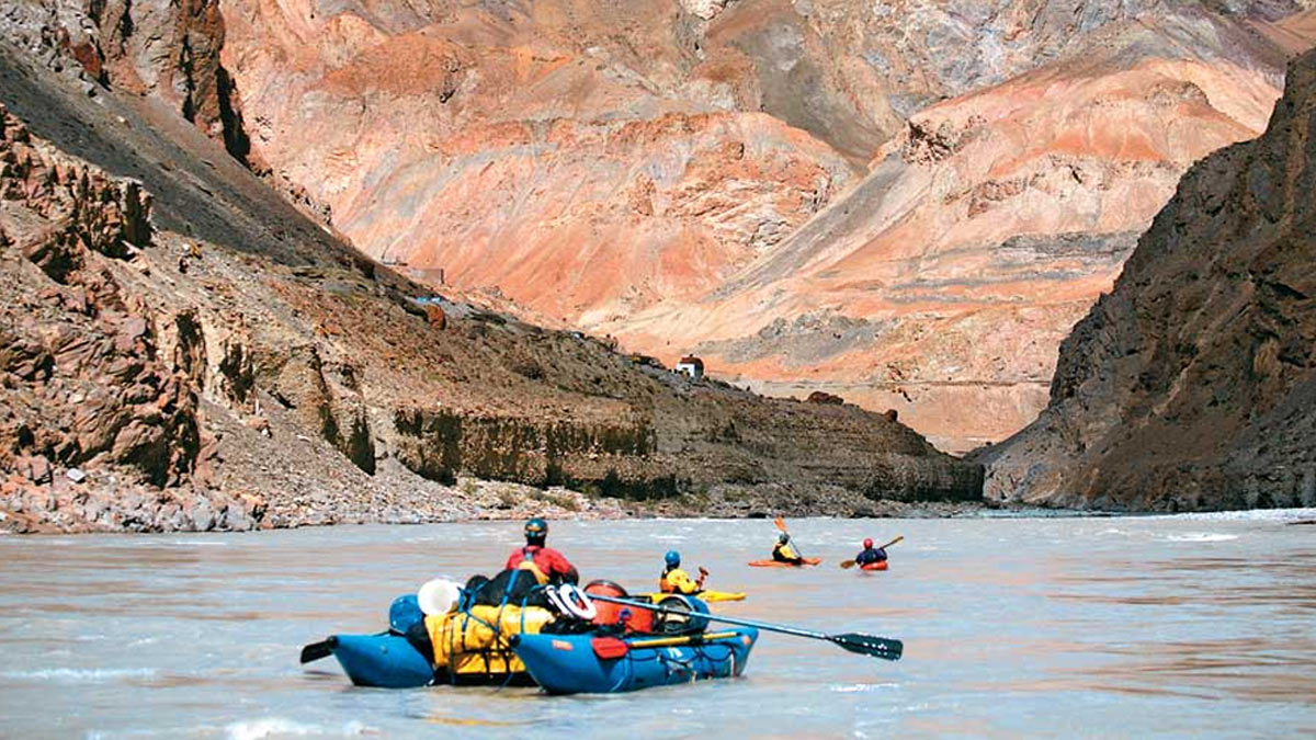 River Rafting at Zanskar River