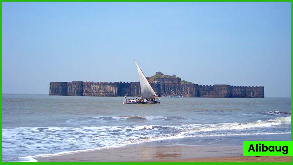 View of the beautiful city of alibaug