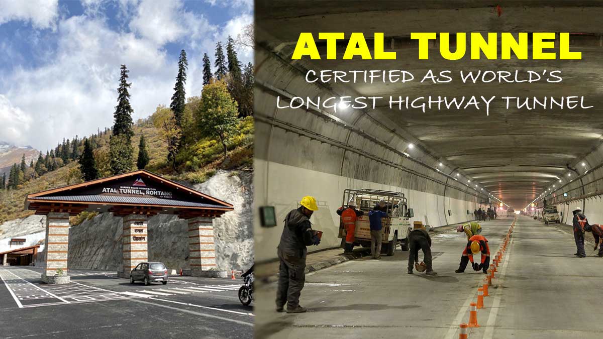 Atal Tunnel Sightseeing Trip