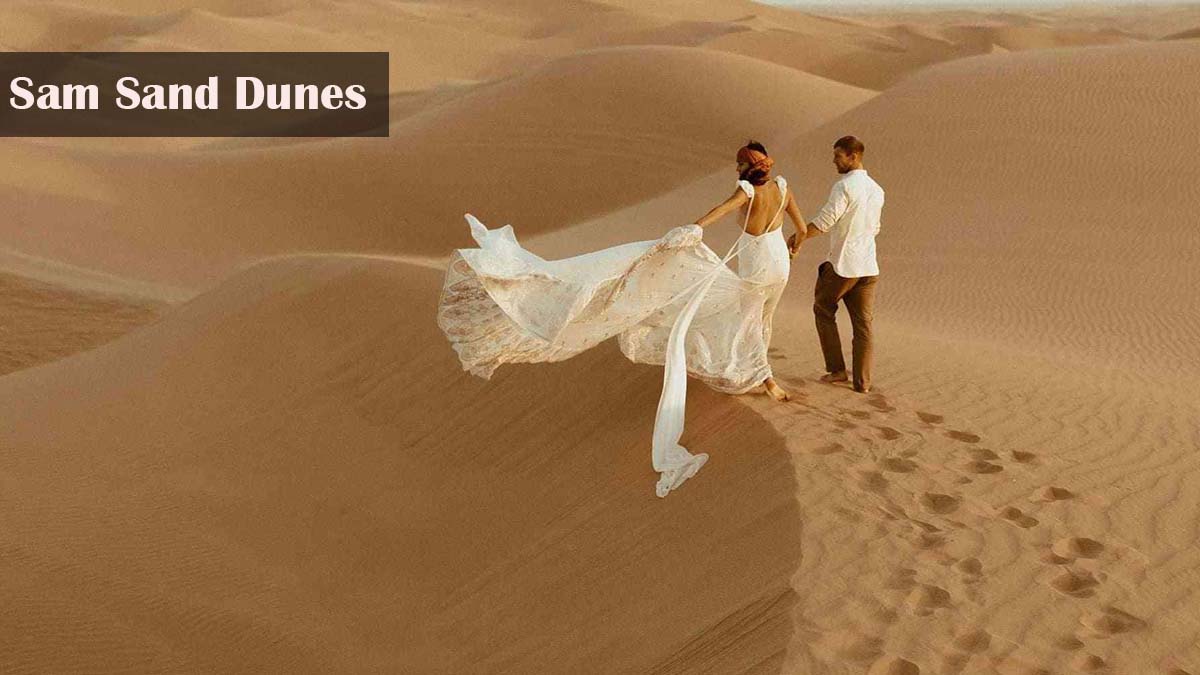 Sam Sand Dunes for photoshoot