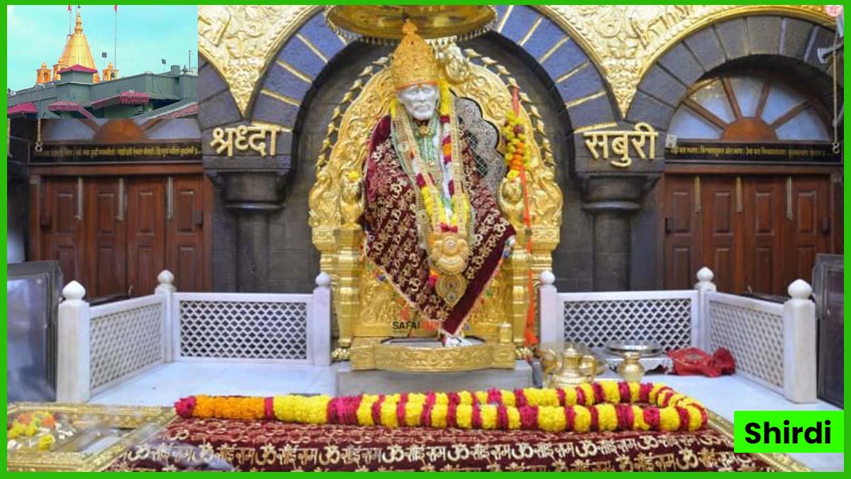 A view of the temple city, Shirdi.