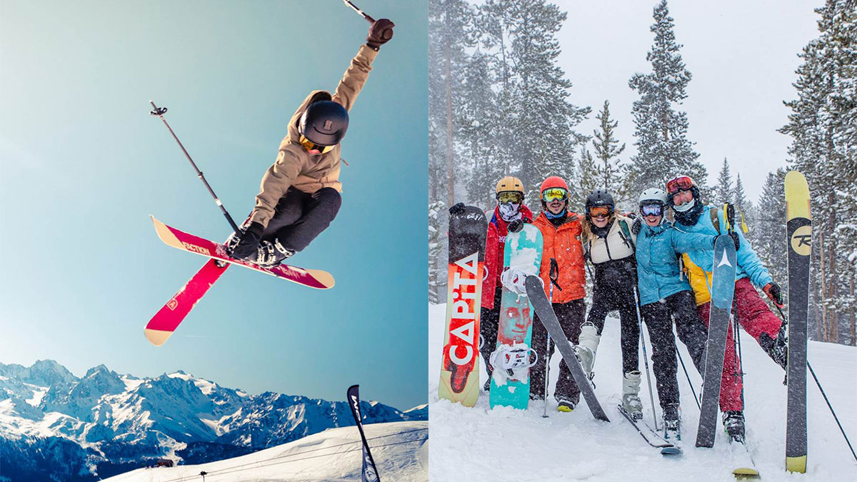 Skiing destinations in India